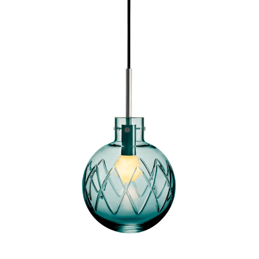 Hadeland Glassverk Krystallkule Lampe