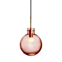 Hadeland Glassverk Krystallkule Taklampe