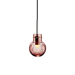 Hadeland Glassverk Krystallkule Taklampe