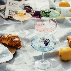 Hadeland Glassverk Odyssé Cavaskål Blå 25cl 2pk
