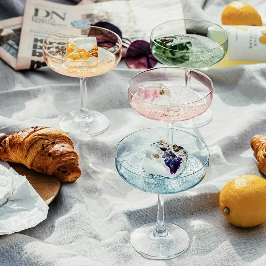 Hadeland Glassverk Odyssé Cavaskål 25cl 2pk Grønn