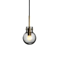 Hadeland Glassverk Røkgrå Taklampe