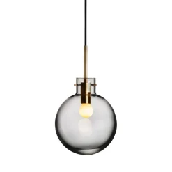 Hadeland Glassverk Røkgrå Taklampe