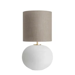 Hadeland Glassverk Senja Bordlampe Matt Hvit