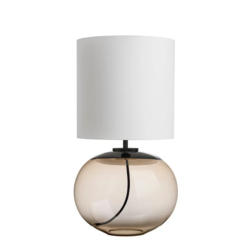 Hadeland Glassverk Senja Bordlampe Kakao
