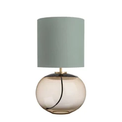Hadeland Glassverk Senja Bordlampe Kakao