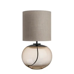 Hadeland Glassverk Senja Bordlampe Kakao