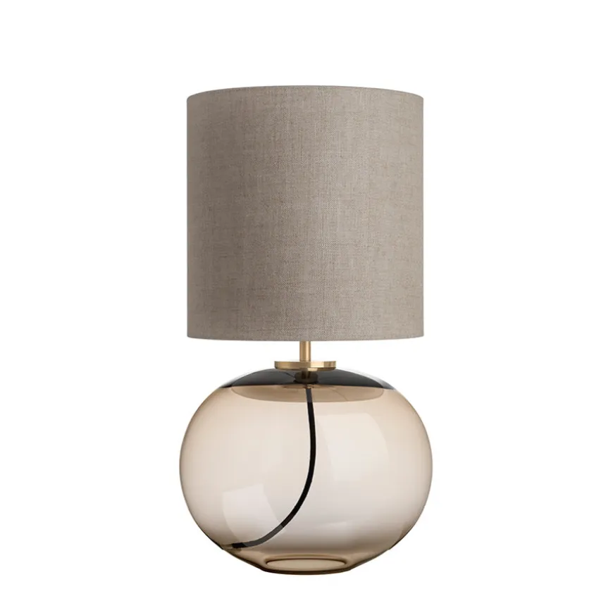 Hadeland Glassverk Senja Bordlampe Kakao