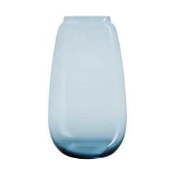 Hadeland Glassverk Siccori Vase 26cm Himmelblå