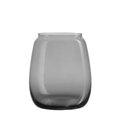 Hadeland Glassverk Siccori Vase 20cm Røkgrå
