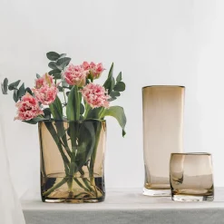 Hadeland Glassverk Sine Lyslykt 12,5 cm Kakao