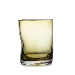Hadeland Glassverk Sine Tulipanvase 20,5x16cm Oliven