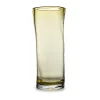 Hadeland Glassverk Sine Vase 29,5x11cm Oliven