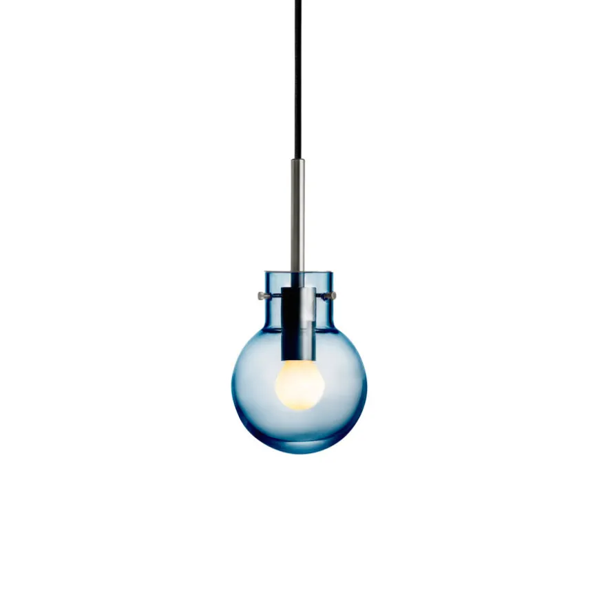 Hadeland Glassverk Stålblå Taklampe