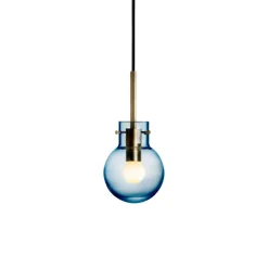 Hadeland Glassverk Stålblå Taklampe