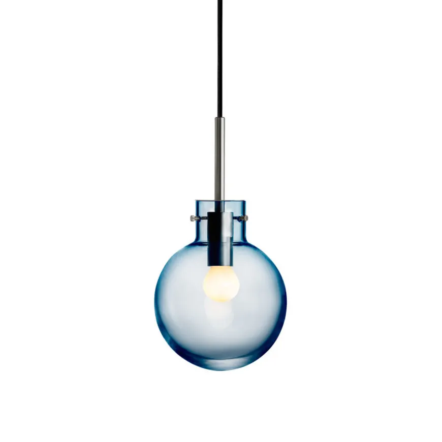 Hadeland Glassverk Stålblå Taklampe