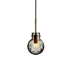 Hadeland Glassverk Taklampe Røkgrå