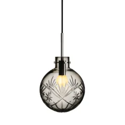 Hadeland Glassverk Taklampe Røkgrå