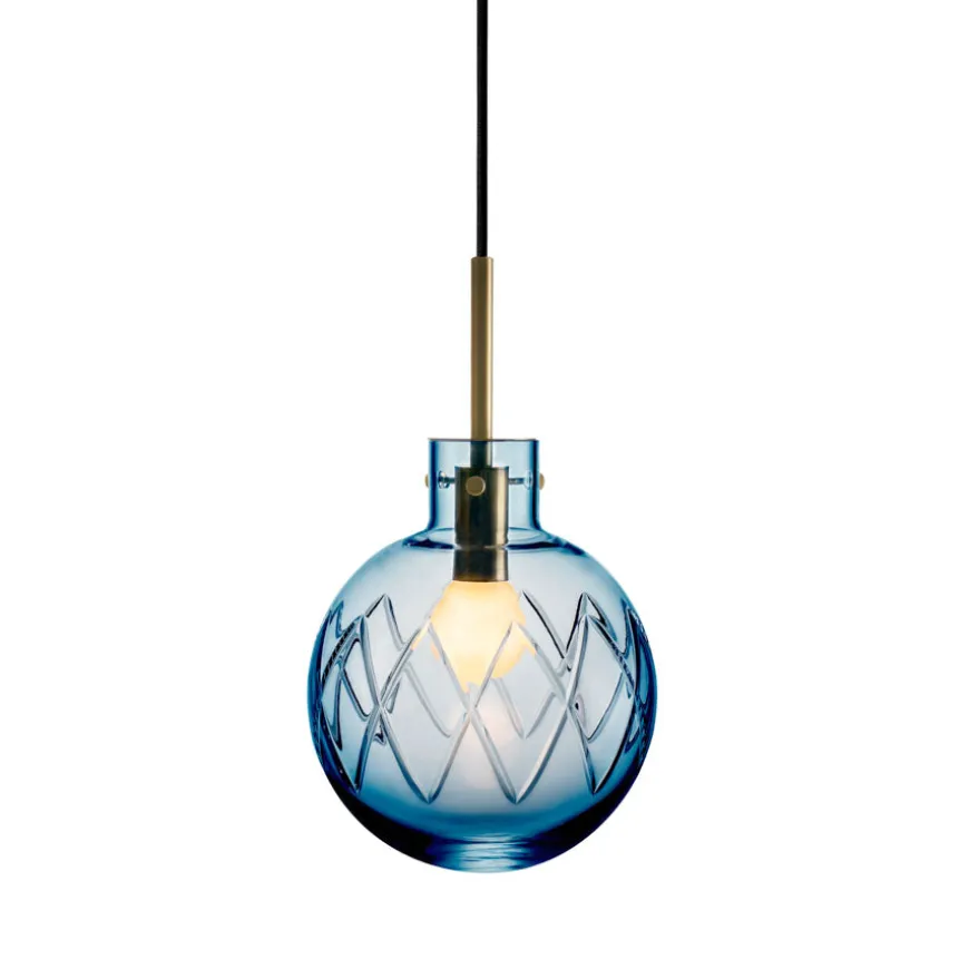 Hadeland Glassverk Taklampe Stålblå