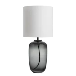 Hadeland Glassverk Vega Bordlampe Røkgrå