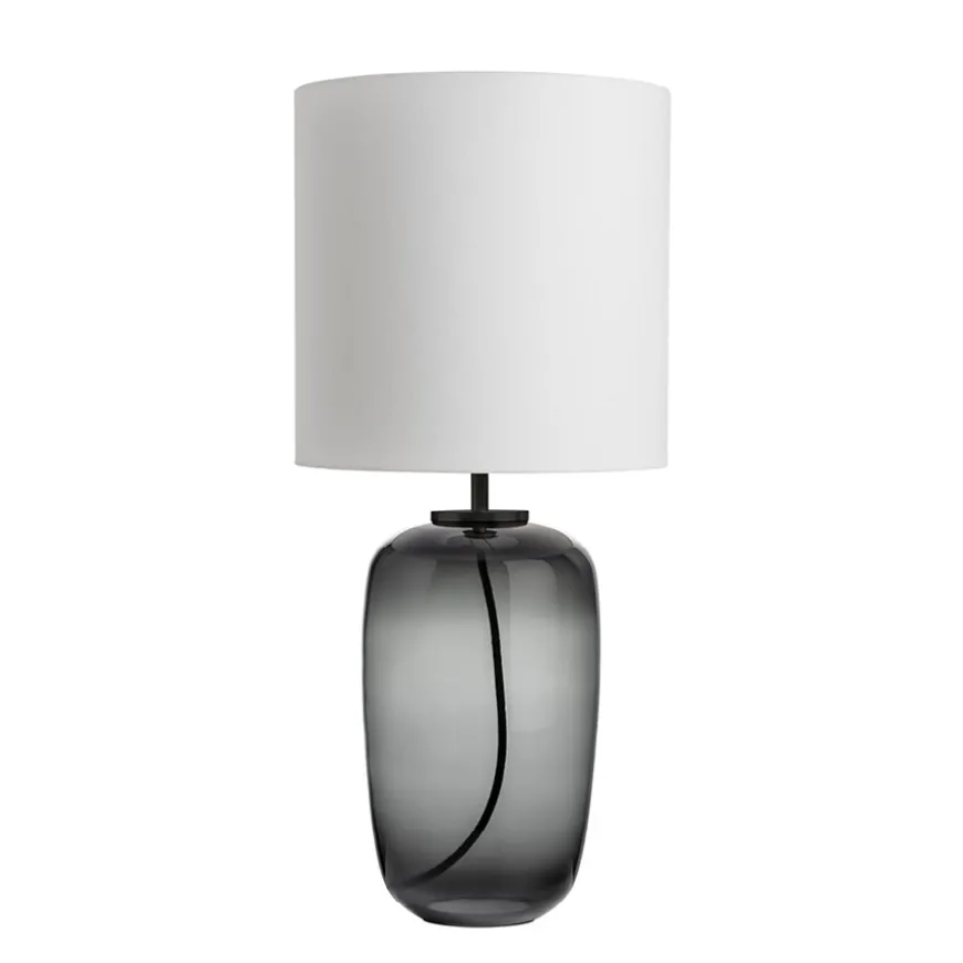 Hadeland Glassverk Vega Bordlampe Røkgrå