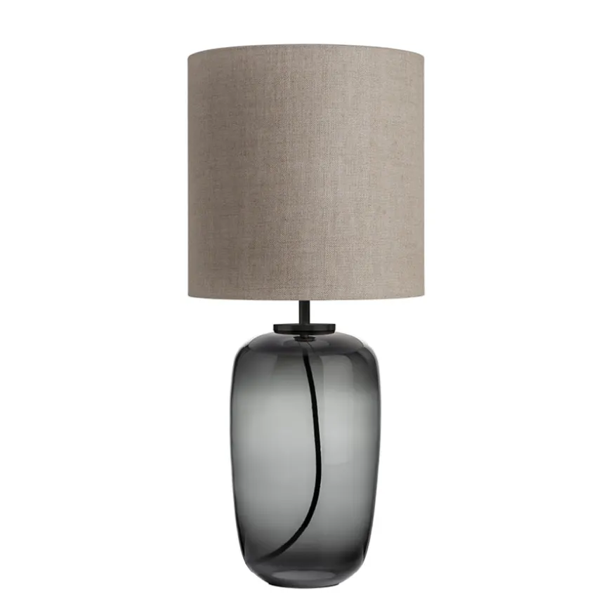 Hadeland Glassverk Vega Bordlampe Røkgrå