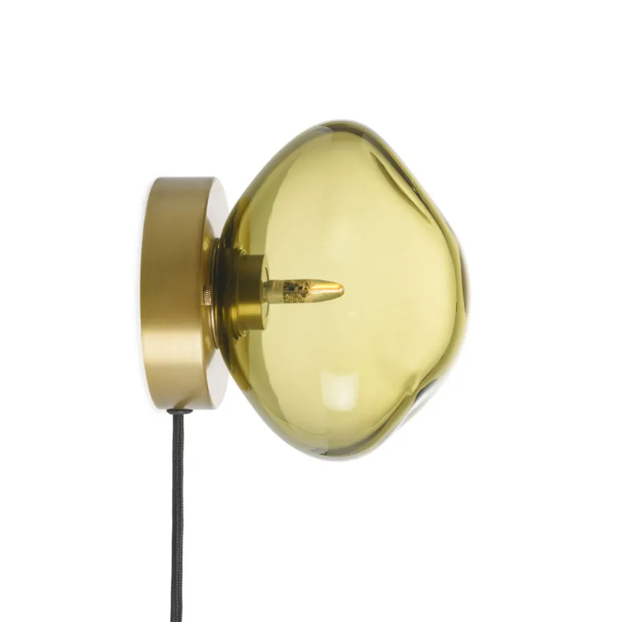 Hadeland Glassverk Vegglampe Crystal Stone