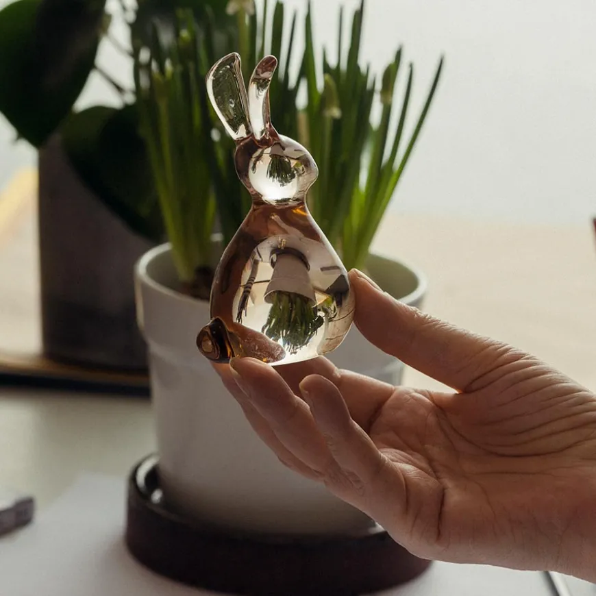 Hare 11cm Glass fra Hadeland Glassverk