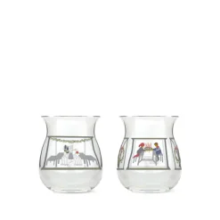 Homegaard Christmas Julelyslykter 2024 7,5cm 2pk