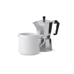 HVIT RIFLET MUGGE 70 CL