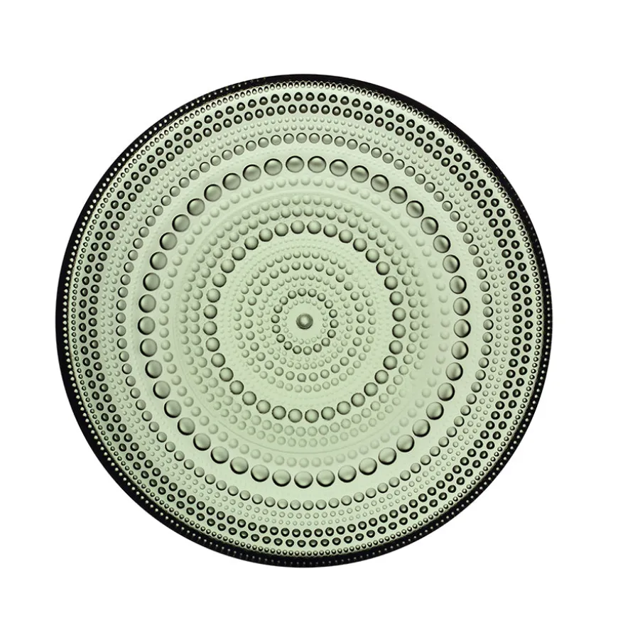 Iittala Kastehelmi Asjett 17cm Furu Grønn