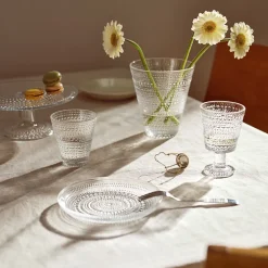 Iittala Kastehelmi Tallerken 17cm Klar
