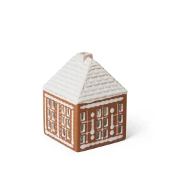 Kähler Gingerbread Lyshus Liten Brun