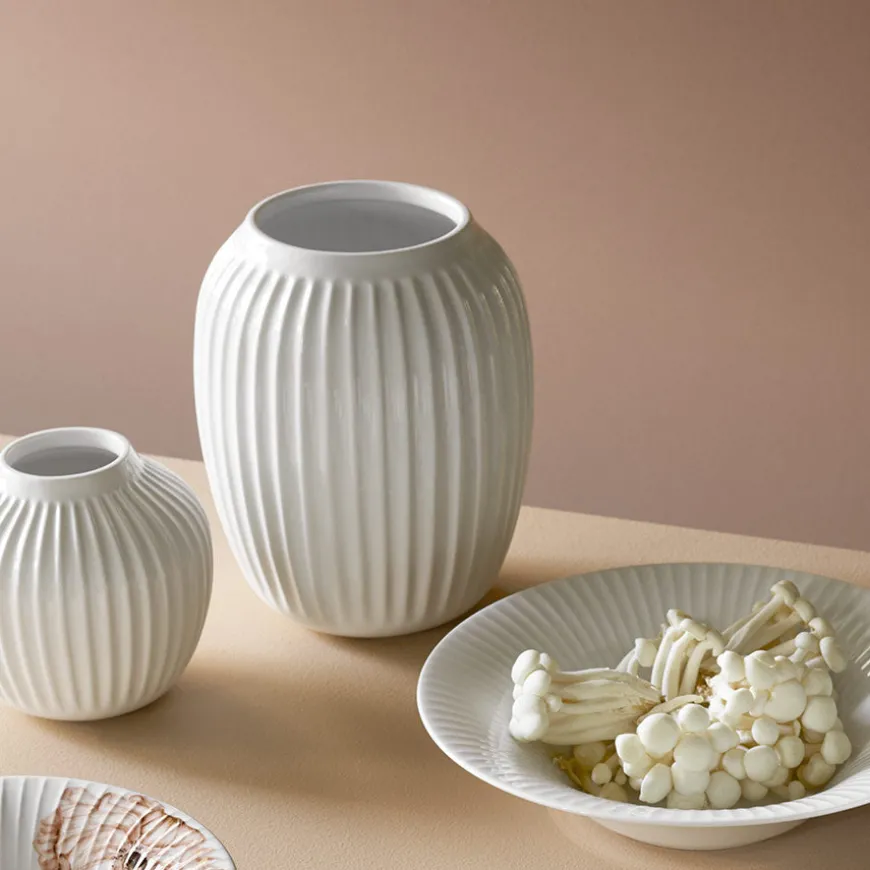Kähler Hammershøi Vase 21 cm Hvit