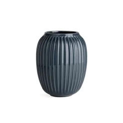 Kähler Hammershøi Vase 21cm Antracitgrå