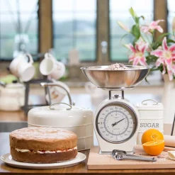 Kitchencraft Retro Kjøkkenvekt Krem