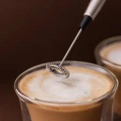 La Cafetière Melkeskummer Rustfritt stål