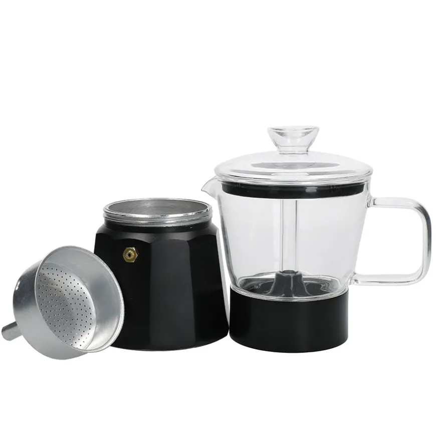 La Cafetière Verona Espressokanne 6 kopper Sort