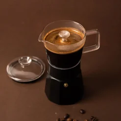 La Cafetière Verona Espressokanne 6 kopper Sort