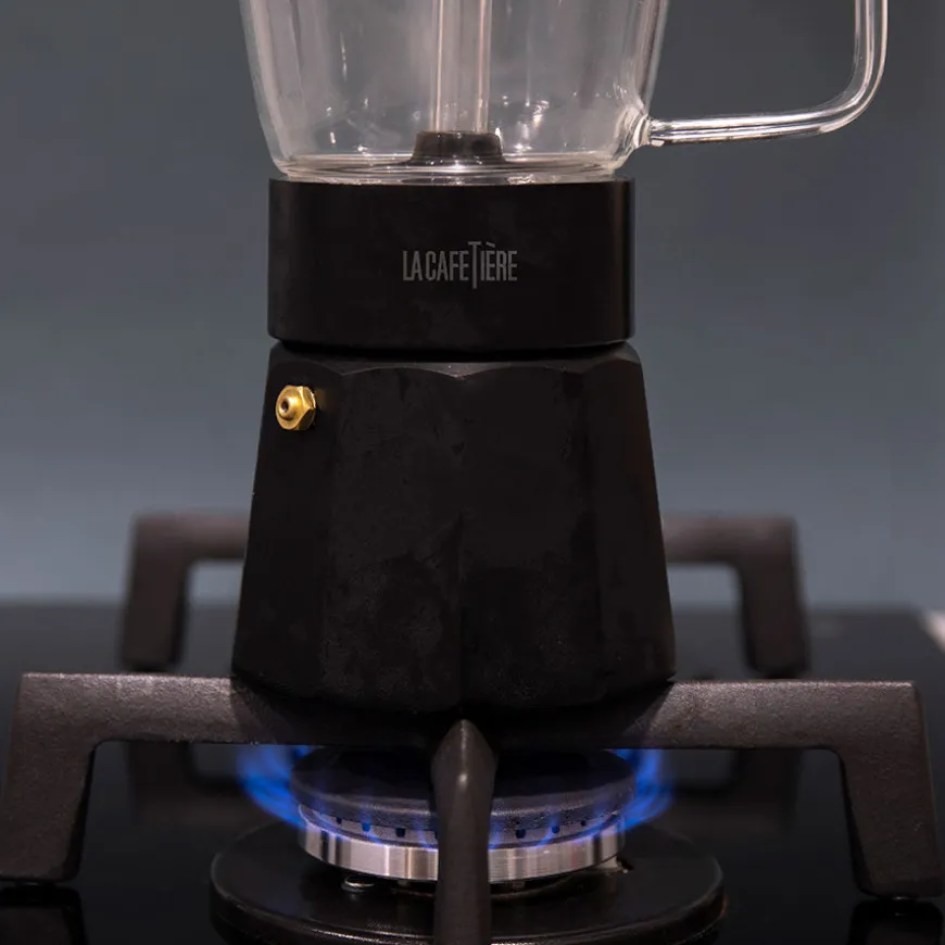 La Cafetière Verona Espressokanne 6 kopper Sort