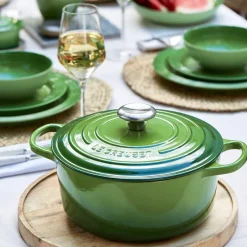 Le Creuset Støpejernsgryte 4,2L Bamboo Green
