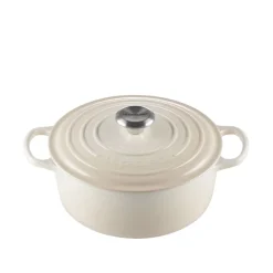 Le Creuset Støpejernsgryte 4,2L/24cm Meringue