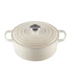 Le Creuset Støpejernsgryte 5,3L/26cm Meringue