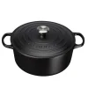 Le Creuset Støpejernsgryte 6,7L/28cm Matte Black