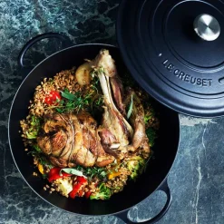 Le Creuset Støpejernsgryte 4,2L/24cm Matte Black
