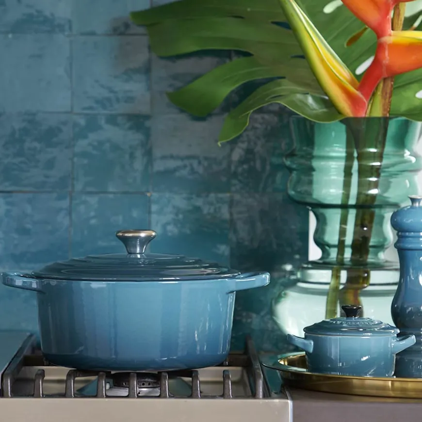 Le Creuset Støpejernsgryte 5,3L/26cm Deep Teal