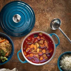 Le Creuset Støpejernsgryte 4,2L/24cm Deep Teal