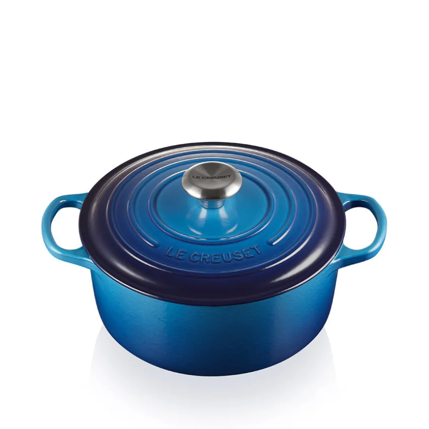 Le Creuset Støpejernsgryte 4,2L/24cm Azure