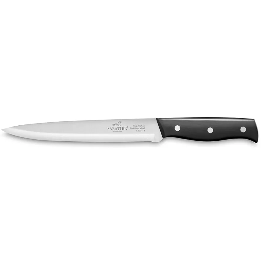 Lion Sabatier Mon Bloc Knivblokk m/Kniver 6 Deler Sort
