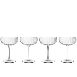 Luigi Bormioli Optica Champagneskål 30cl 4stk